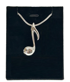 Music Note Cremation Pendant BOGO