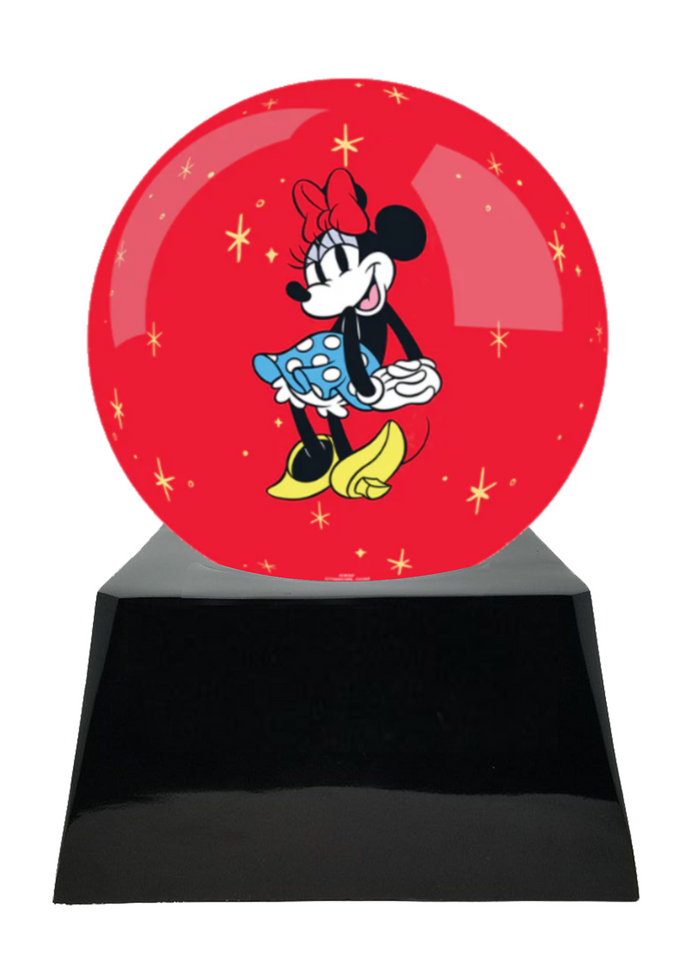 Disney's Minnie Mouse Memorial Fan Urn Base with Add-On Decorative Sphere
