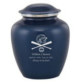 Grace Baseball Adult Cremation Urn in Blue, Grace Baseball Adult Custom Engraved Urns for Ashes in Blue, Embrace Baseball Adult Cremation Urn in Blue, Embrace Baseball Adult Urn for Ashes in Blue, Embrace Baseball Cremation Urn in Blue, Embrace Baseball Urn for Ashes in Blue, Grace Baseball Urn for Ashes in Blue, Grace Baseball Cremation Urn in Blue - Memorials4u