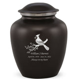 Grace Cardinal Adult Cremation Urn in Black, Grace Cardinal Adult Custom Engraved Urns for Ashes in Black, Embrace Cardinal Adult Cremation Urn in Black, Embrace Cardinal Adult Urn for Ashes in Black, Embrace Cardinal Cremation Urn in Black, Embrace Cardinal Urn for Ashes in Black, Grace Cardinal Urn for Ashes in Black, Grace Cardinal Cremation Urn in Black - Memorials4u