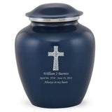 Grace Celtic Cross Adult Cremation Urn in Blue, Grace Celtic Cross Adult Custom Engraved Urns for Ashes in Blue, Embrace Celtic Cross Adult Cremation Urn in Blue, Embrace Celtic Cross Adult Urn for Ashes in Blue, Embrace Celtic Cross Cremation Urn in Blue, Embrace Celtic Cross Urn for Ashes in Blue, Grace Celtic Cross Urn for Ashes in Blue, Grace Celtic Cross Cremation Urn in Blue - Memorials4u