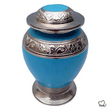 Avondale Infant Cremation Urn - Blue, Infant Urn - Memorials4u