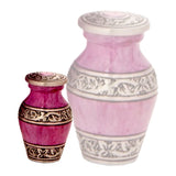 Lotus Pink Classic Cremation Urn - Memorials4u