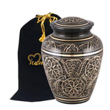 Elite Golden Aura Cremation Urn - Memorials4u