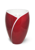 Fiberglass Candle Adult Cremation Urn - Fiberglass Candle Adult Cremation Urns For Ashes, Red Candle Fiberglass Cremation Urns For Ashes, Fiberglass Red Candle Cremation Urns, Fiberglass Red Candle Funeral Urns, Fiberglass Red Candle Memorial Urn