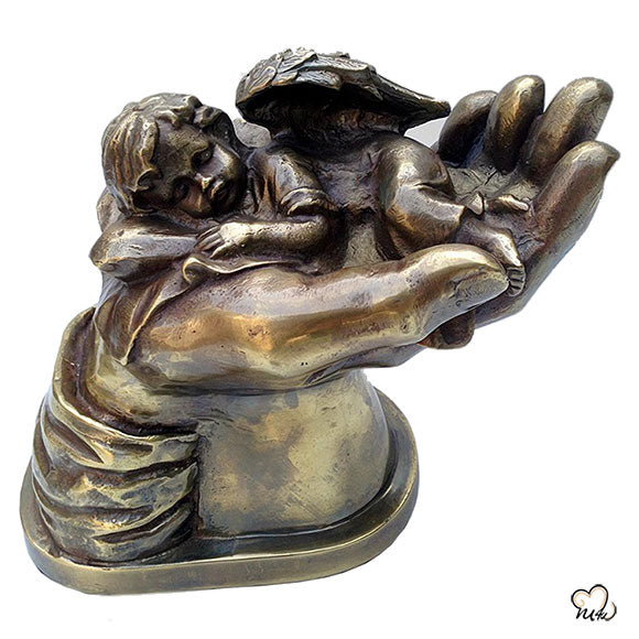 Infant Angel Sculpture Cremation Urn - Memorials4u