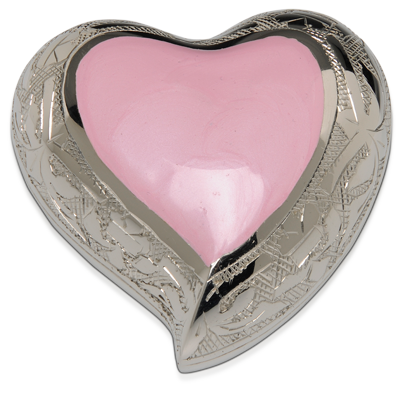 Infant Series Heart Keepsake Cremation Urn - Memorials4u