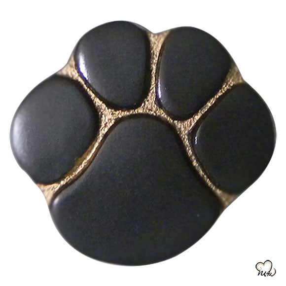 Paw Print Custom Pet Urn - Slate - Memorials4u