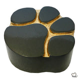 Pet Keepsake Urn - Paw Print Pet Urn - Custom Urn for Pet Ashes in Slate -  Memorials4u
