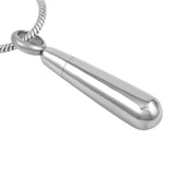 Tear Drop Stainless Steel Keepsake Cremation Pendant - Memorials4u