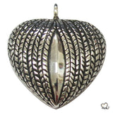 My Heart Silver Keepsake Cremation Jewelry For Ashes - Memorials4u