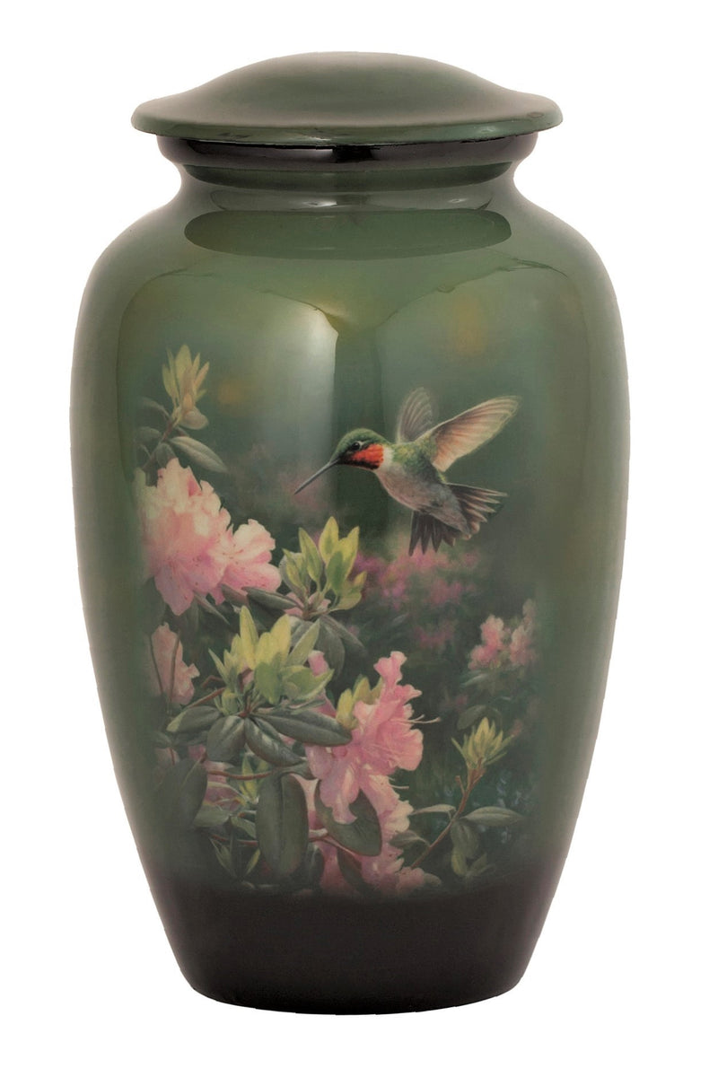 2024 Burgundy Hummingbird Adult Urn