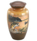 Jumping Bass Adult Cremation Urn - Memorials4u