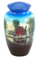 Red Barn Homestead Adult Cremation Urn - Memorials4u