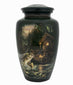 Green Fishing At The Cabin Adult Cremation Urn - Memorials4u