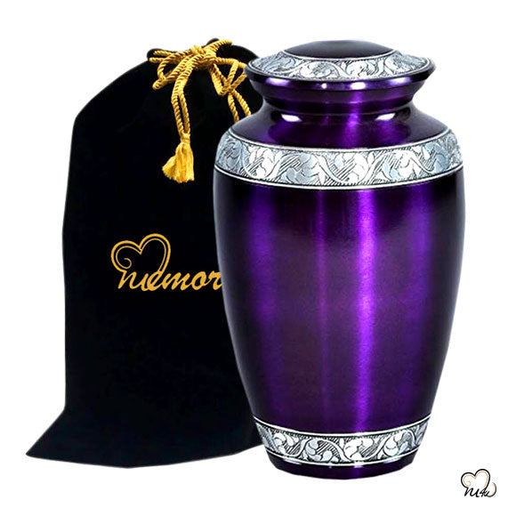 Mulberry Alloy Cremation Urn, Alloy Urns - Memorials4u