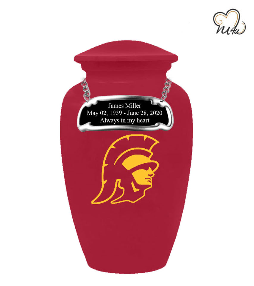 University of Southern California Trojans Football Memorial Cremation Urn - Memorials4u