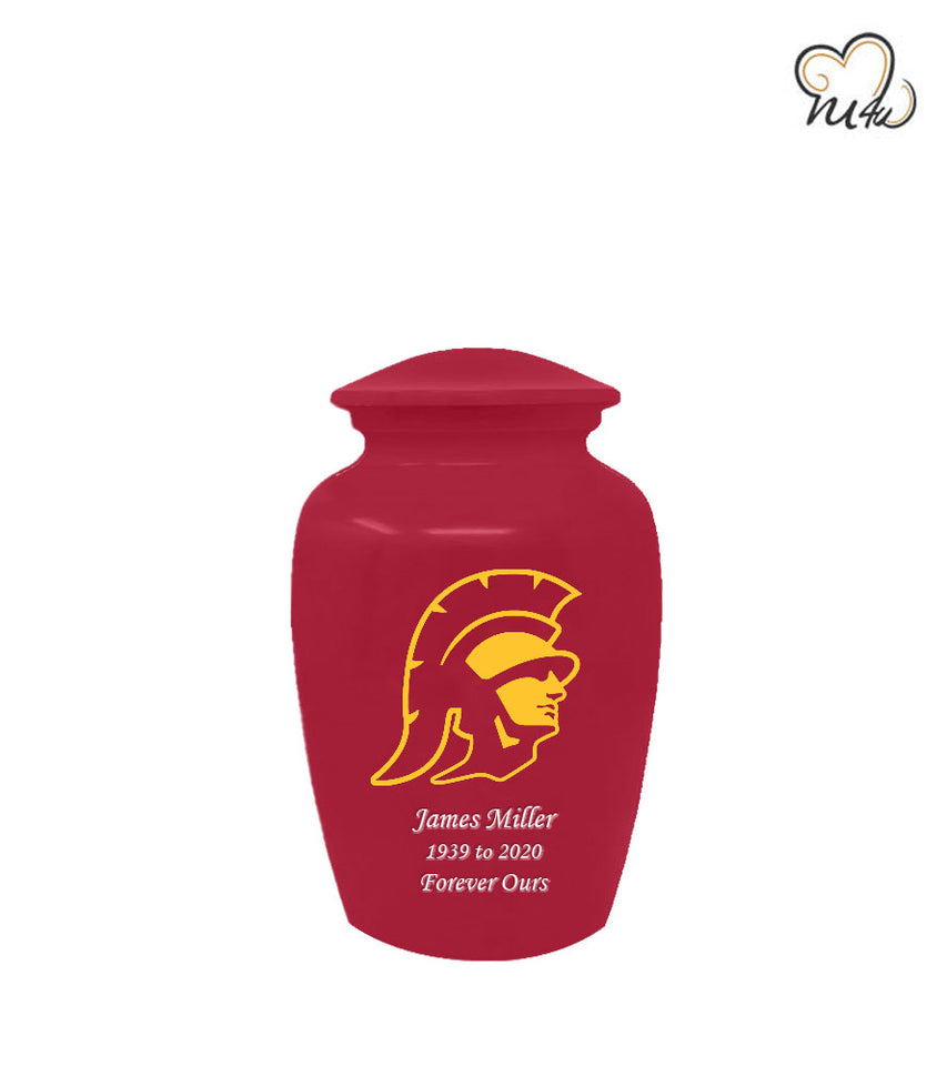 University of Southern California Trojans Football Memorial Cremation Urn - Memorials4u