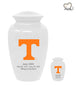 University of Tennessee Volunteers College Cremation Urn - White - Memorials4u
