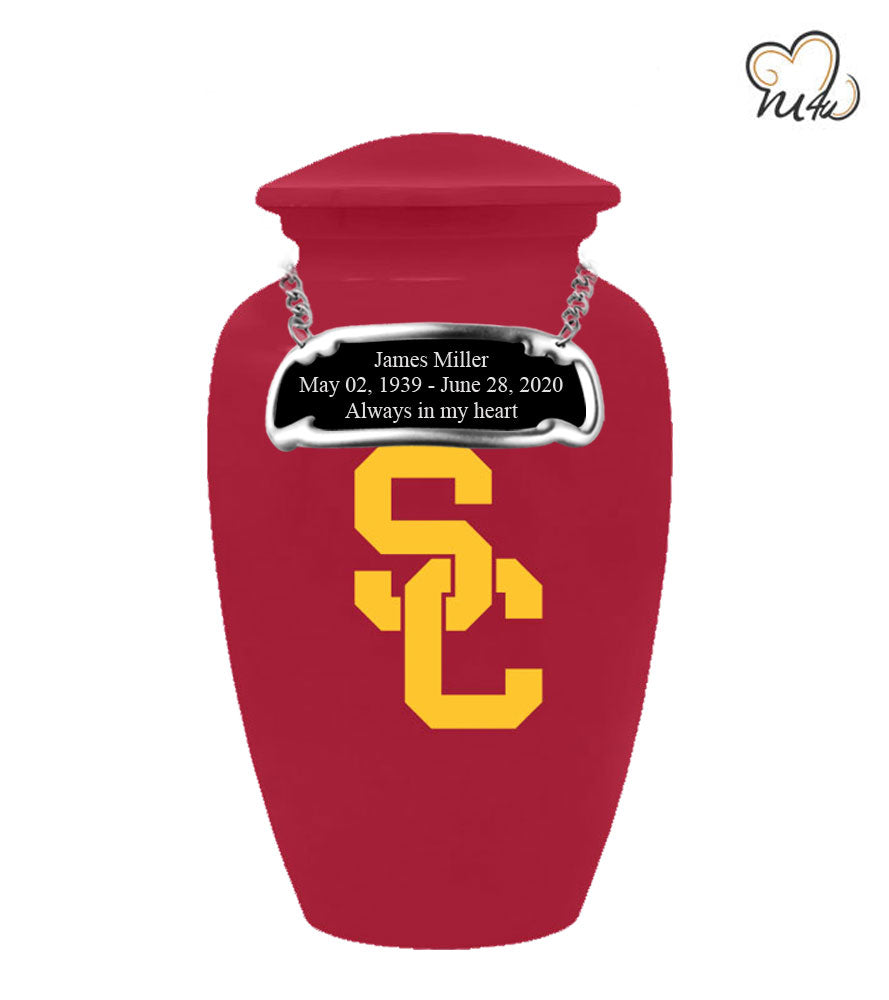 University of Southern California Trojans Memorial Cremation Urn