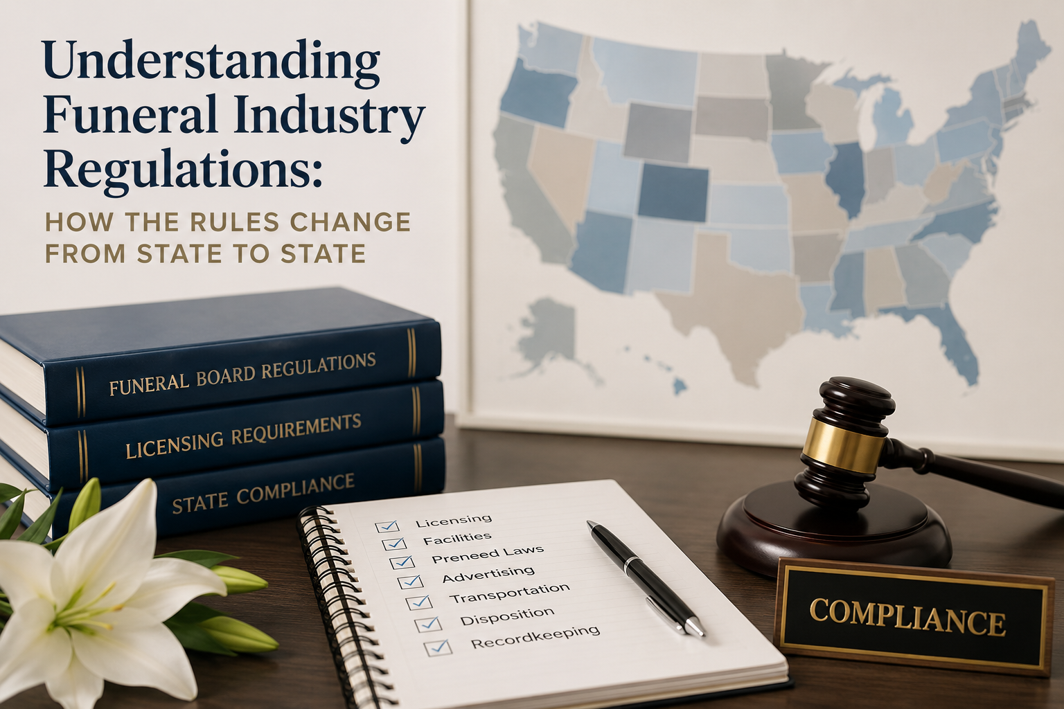Understanding Funeral Industry Regulations: How the Rules Change from State to State
