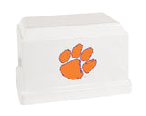 Clemson University Tigers College Cremation Urn - Orange
