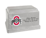 Ohio State University Adult Cultured Marble Cremation Urn