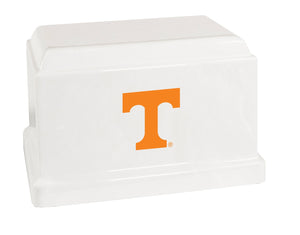 University of Tennessee Volunteers College Cremation Urn - White