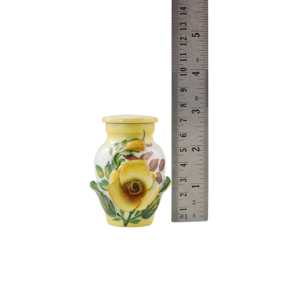 3D Yellow Rose Bouquet Cremation Urn