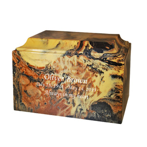 Gold Ore Grace Cultured Marble Urn