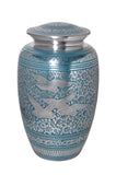 Flight of Love Adult Cremation Urn and Keepsake Set