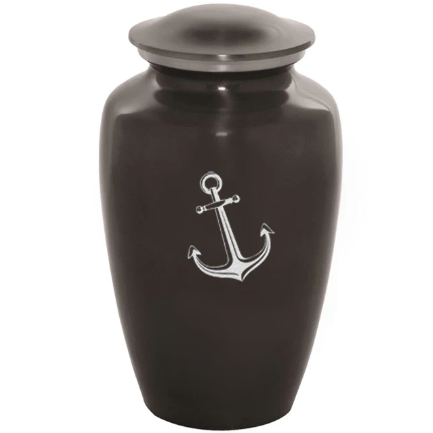 Custom Engraved Anchor Cremation Urn