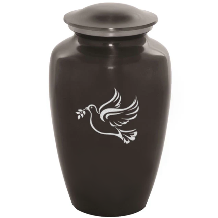 Custom Engraved Dove Cremation Urn