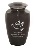 Custom Engraved Dove Cremation Urn