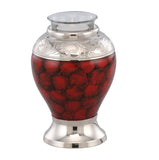 Classic Crimson Cremation Urn