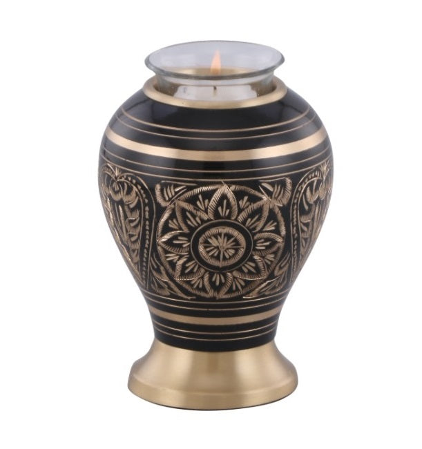 Golden Aura Keepsake Urn