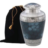 Classic Cloud Blue Cremation Urn