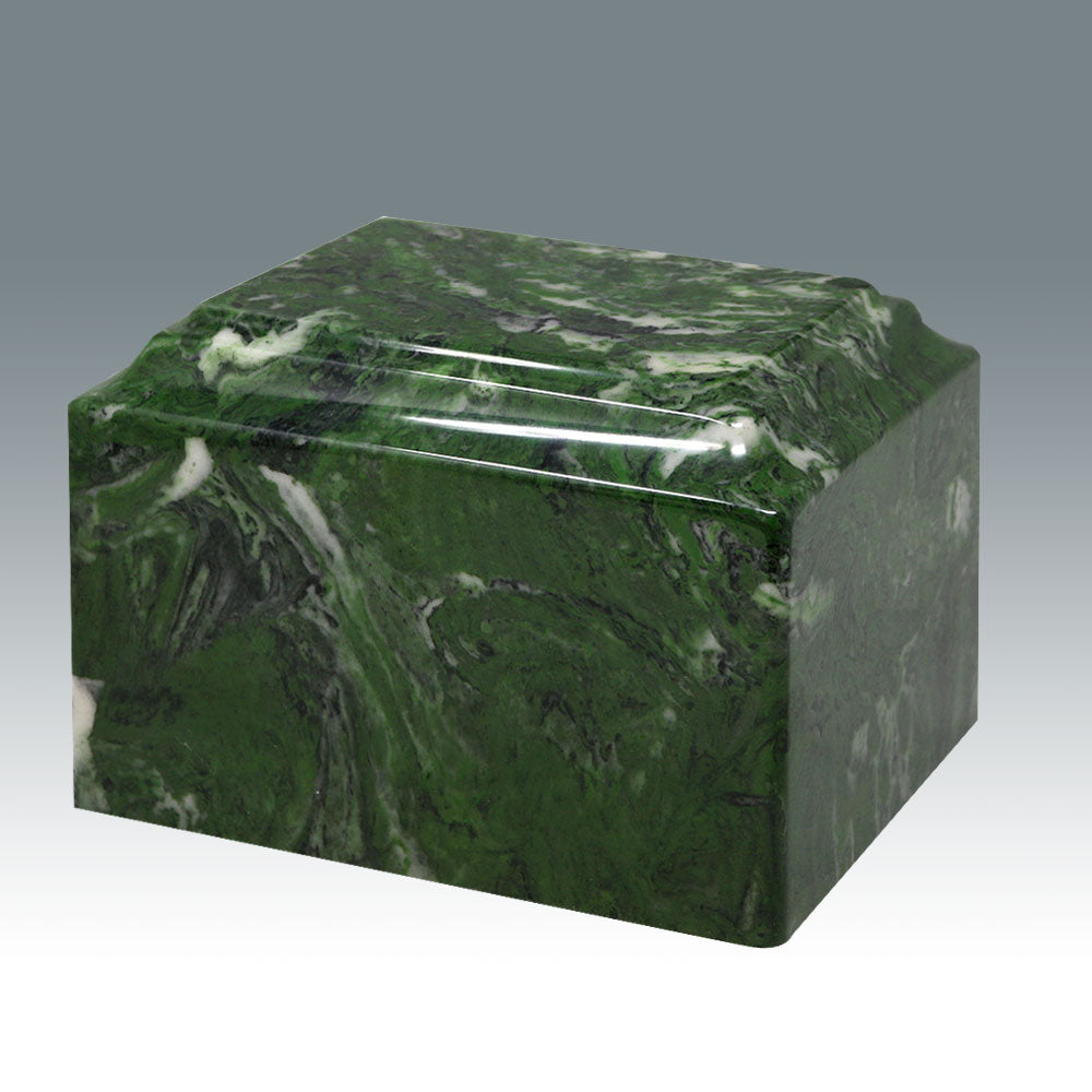 Evergreen Cultured Marble Premium Cremation Urn
