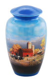 Dairy Farm Adult Cremation Urn