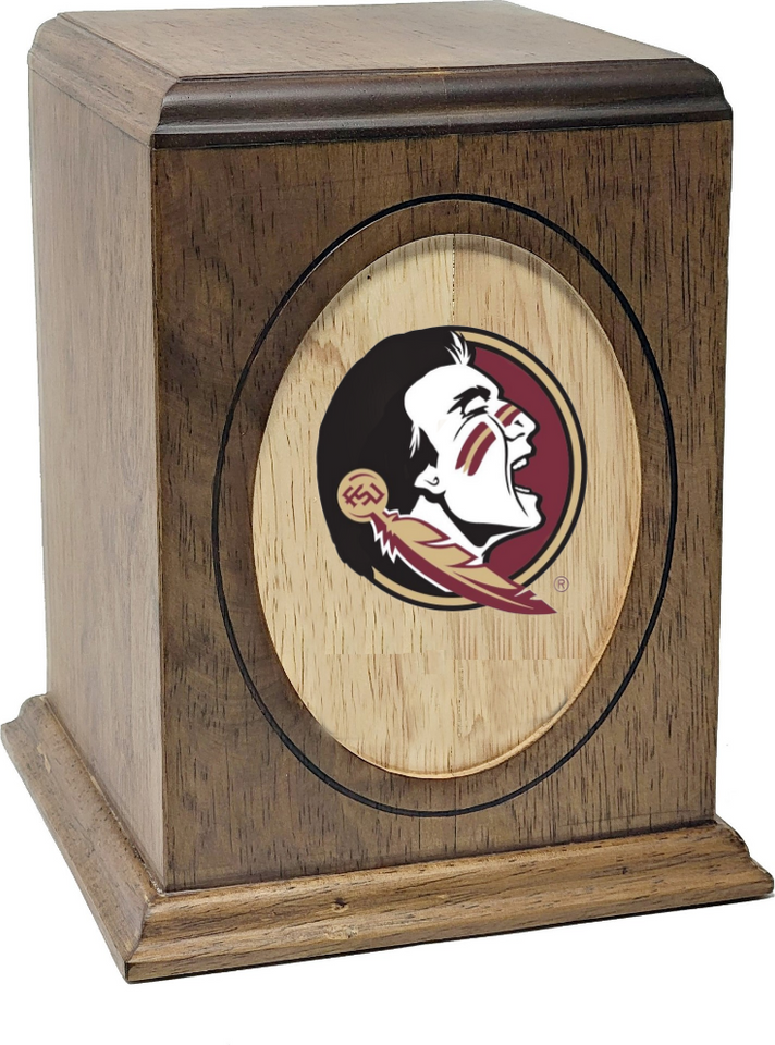 NCAA Florida State Seminoles Metal Heart Locket Keychain – Officially Licensed Team Spirit Gift, Multicolor