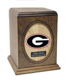 University of Georgia Bulldogs College Cremation Urn - Red