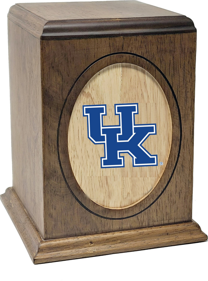 University of Kentucky Wildcats Memorial Cremation Urn - White