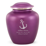 Grace Anchor Adult Cremation Urn in Purple, Grace Anchor Adult Custom Engraved Urns for Ashes in Purple, Embrace Anchor Adult Cremation Urn in Purple, Embrace Anchor Adult Urn for Ashes in Purple, Embrace Anchor Cremation Urn in Purple, Embrace Anchor Urn for Ashes in Purple, Grace Anchor Urn for Ashes in Purple, Grace Anchor Cremation Urn in Purple - Memorials4u