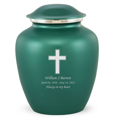 Grace Adult Urn for Ashes in Green - Memorials4uGrace Cross Adult Cremation Urn in Green, Grace Cross Adult Custom Engraved Urns for Ashes in Green, Embrace Cross Adult Cremation Urn in Green, Embrace Cross Adult Urn for Ashes in Green, Embrace Cross Cremation Urn in Green, Embrace Cross Urn for Ashes in Green, Grace Cross Urn for Ashes in Green, Grace Cross Cremation Urn in Green - Memorials4u