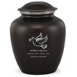 Grace Dove Adult Cremation Urn in Black, Grace Dove Adult Custom Engraved Urns for Ashes in Black, Embrace Dove Adult Cremation Urn in Black, Embrace Dove Adult Urn for Ashes in Black, Embrace Dove Cremation Urn in Black, Embrace Dove Urn for Ashes in Black, Grace Dove Urn for Ashes in Black, Grace Dove Cremation Urn in Black - Memorials4u