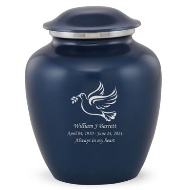 Grace Dove Adult Cremation Urn in Blue, Grace Dove Adult Custom Engraved Urns for Ashes in Blue, Embrace Dove Adult Cremation Urn in Blue, Embrace Dove Adult Urn for Ashes in Blue, Embrace Dove Cremation Urn in Blue, Embrace Dove Urn for Ashes in Blue, Grace Dove Urn for Ashes in Blue, Grace Dove Cremation Urn in Blue - Memorials4u