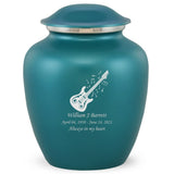 Grace Guitar Adult Cremation Urn in Teal, Grace Guitar Adult Custom Engraved Urns for Ashes in Teal, Embrace Guitar Adult Cremation Urn in Teal, Embrace Guitar Adult Urn for Ashes in Teal, Embrace Guitar Cremation Urn in Teal, Embrace Guitar Urn for Ashes in Teal, Grace Guitar Urn for Ashes in Teal, Grace Guitar Cremation Urn in Teal - Memorials4u