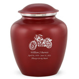 Grace Motorcycle Adult Cremation Urn in Red, Grace Motorcycle Adult Custom Engraved Urns for Ashes in Red, Embrace Motorcycle Adult Cremation Urn in Red, Embrace Motorcycle Adult Urn for Ashes in Red, Embrace Motorcycle Cremation Urn in Red, Embrace Motorcycle Urn for Ashes in Red, Grace Motorcycle Urn for Ashes in Red, Grace Motorcycle Cremation Urn in Red - Memorials4u