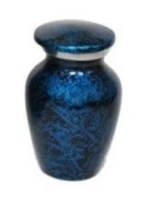 Forest Blue Cremation Urn for Ashes - Memorials4u