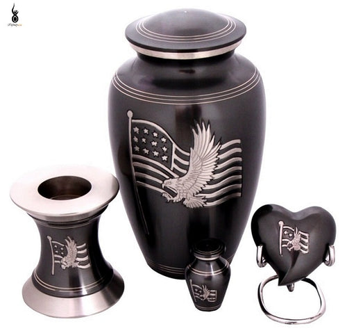 American Honor and Glory Military Cremation Urn - Memorials4u